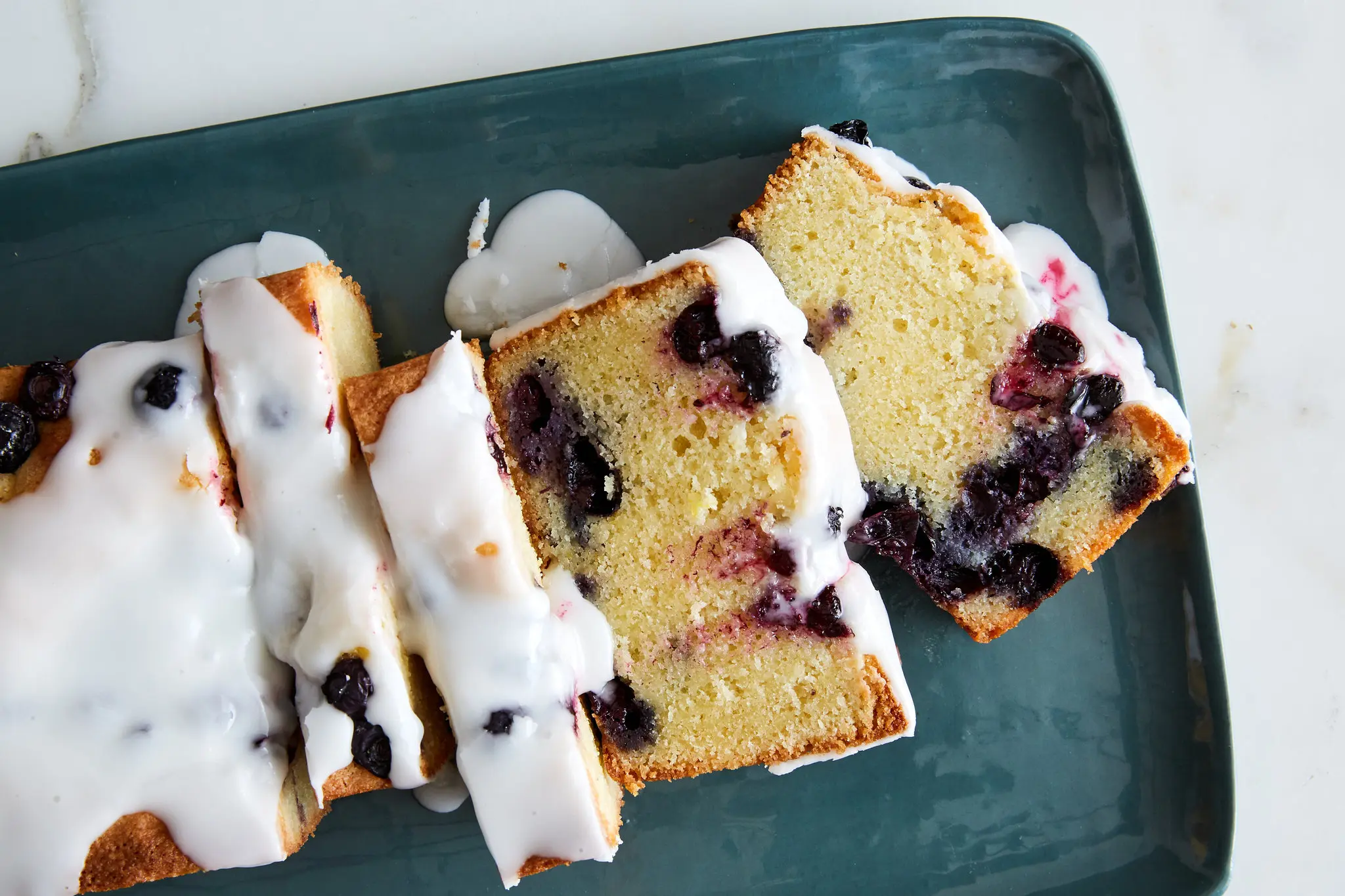 Blueberry,
Almond and Lemon Cake