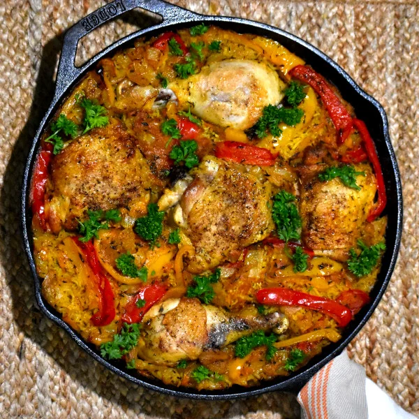 Chicken
Jollof Rice