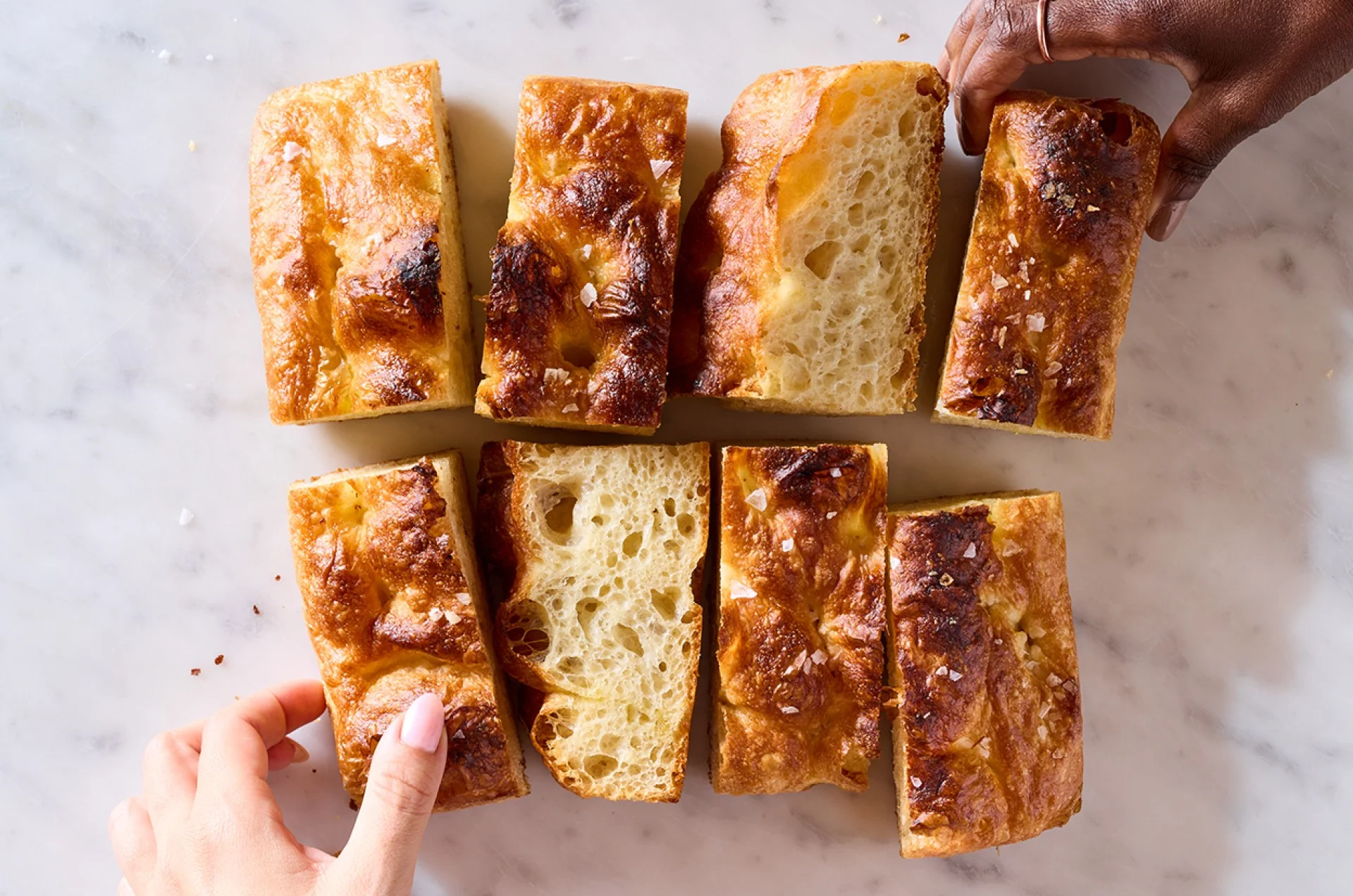 Big and Bubbly
Focaccia