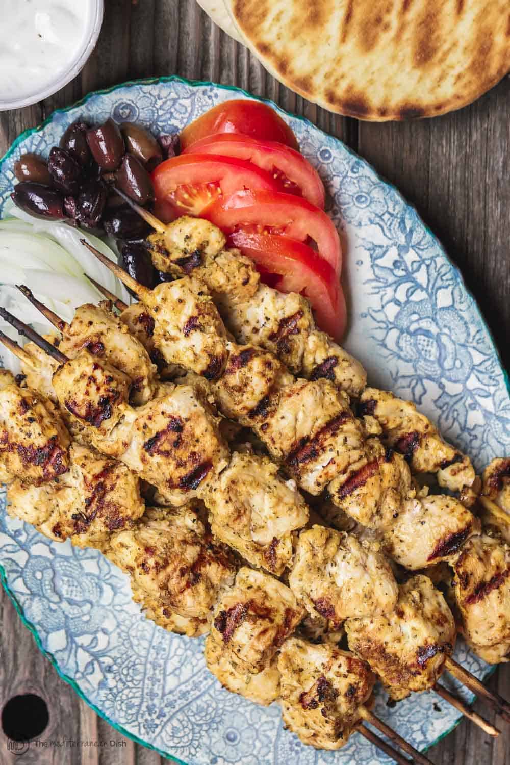 Greek
Chicken Souvlaki