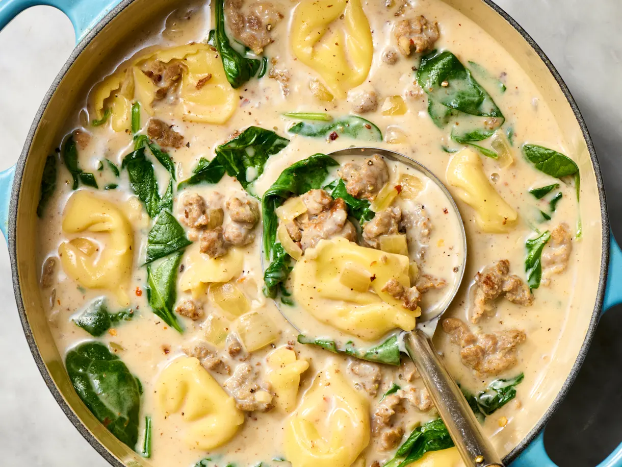 Sausage
Tortellini Soup